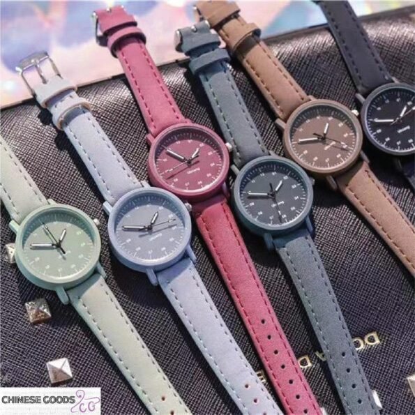 Simple temperament ladies watch ins style girls middle school girl small fresh antique forest style ancient style watch